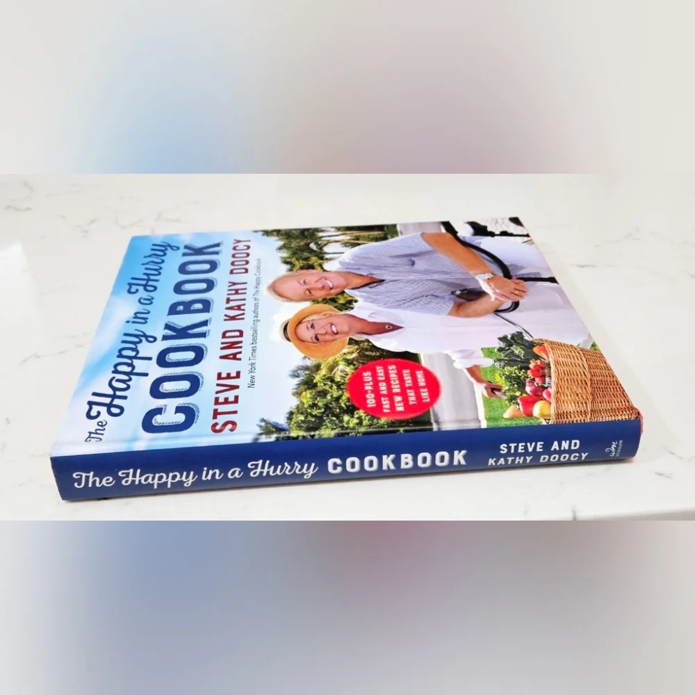 BOGO The Happy in a Hurry Cookbook by Steve and Kathy Doocy Harcover